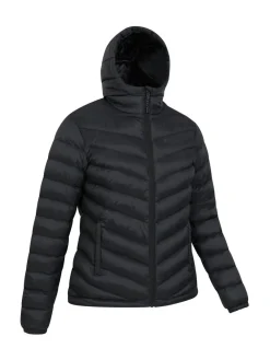 Zwart - Seasons Womens Water-Resistant Padded Jacket*Mountain Warehouse Hot