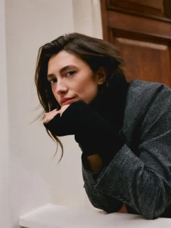 - N. Premium geribbelde colsjaal met kasjmier*Next New