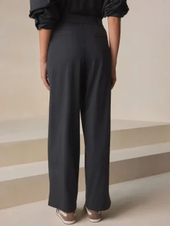- N. Premium Wide Leg Tailored Jersey Trousers*Next Hot