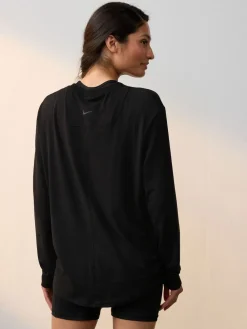 - One Relaxed Dri-FIT top met lange mouwen*Nike Clearance
