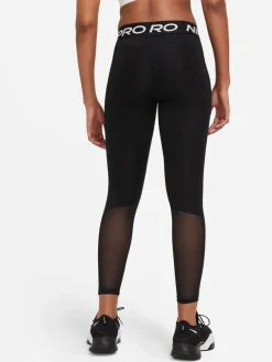 Zwart - Pro Mid Rise legging met mesh-panelen*Nike