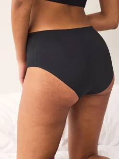 Zwart - No VPL Period Knickers 2 Pack*Next Discount