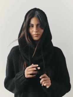 - Knitted Hooded Snood With Wool*Nothing Ordinary Best