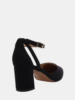- Wide Fit Imelda Two Part Ankle Strap Courts*Novo Online