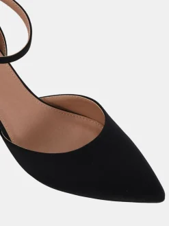 - Wide Fit Imelda Two Part Ankle Strap Courts*Novo Online