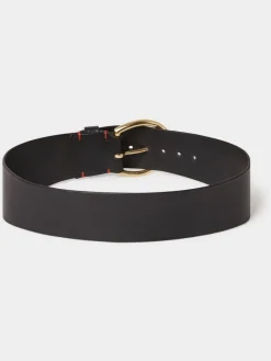 - The Oversized Leather Buckle Belt*Osprey London Hot