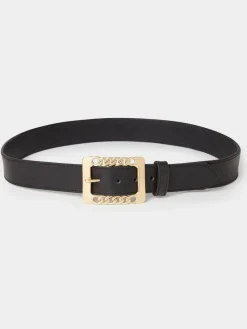 - The Chain Buckle Leather Belt*Osprey London