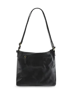 - Multi-Zip Leather Cross-Body Bag*Pavers Hot