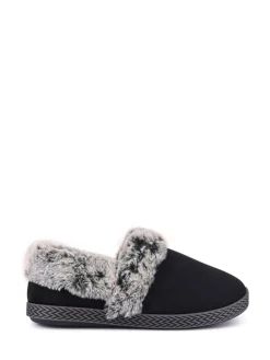 - Warm Lined Memory Foam Slippers*Pavers