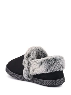 - Warm Lined Memory Foam Slippers*Pavers