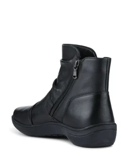 - Wide Fit Leather Ankle Boots*Pavers Clearance