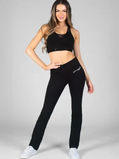 - - Slim-fit jersey broek*Pineapple Hot