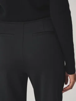 - Ponte Broek met Wijde pijpen en goudkleurige knoopdetails*Next Hot