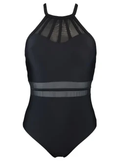 - - Beach gebonden hoogsluitend badpak*Pour Moi New