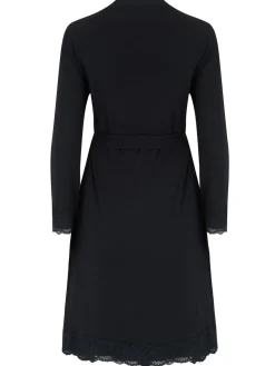 - - Sofa Loves Lace - Jersey kamerjas met overslag*Pour Moi Best