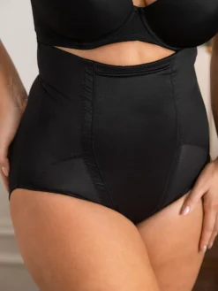 - Lingerie Shapewear slipje voor zandloperfiguur met hoge taille en krachtige buikcorrectie*Pour Moi Hot