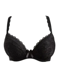 Zwart - Rebel Bra*Pour Moi Hot