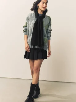 - Premium Made in Italy Midweight Scarf with Containing Wool*Next Online