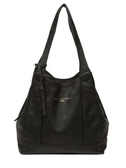 Zwart - Colette leren handtas*Pure Luxuries London New