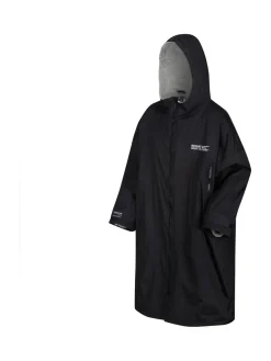 Zwart - - Waterdichte omkleedjas voor volwassenen*Regatta Online