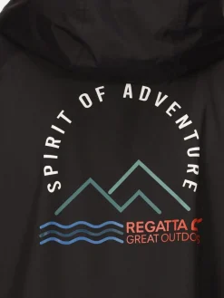 Zwart - - Waterdichte omkleedjas voor volwassenen*Regatta Online