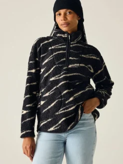 - Frankie Borg fleece met halve rits*Regatta Clearance