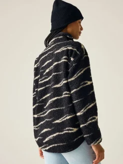 - Frankie Borg fleece met halve rits*Regatta Clearance