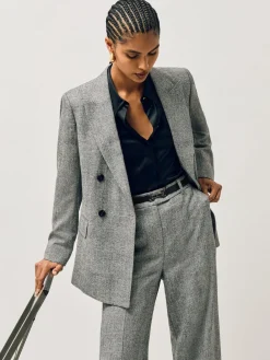 - - Leren Hayley riem met vierkant scharnier*Reiss Online