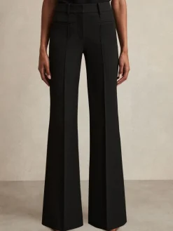 - Claude broek met hoge taille en uitlopende pijpen*Reiss Online