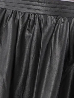 - Sophie Full Maxi Skirt In Faux Leather With Pockets*Religion