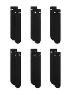 - Ronde hals - - 6 Paar verzachte sokken voor alle dagen*Nike Sale