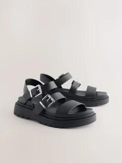 - Sandalen met dikke zool en gesp*Next Hot