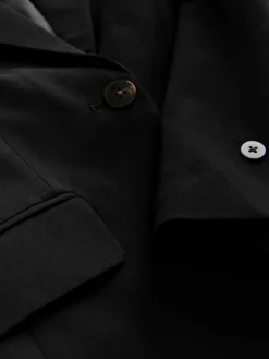 Zwart - Sculpting Single Breasted Tailored Blazer*Next Outlet