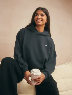 Zwart - hoody*self. Hot