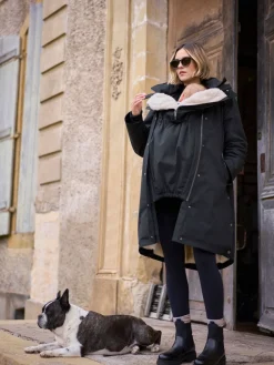 - 3 in 1 Zwangerschaps- en draagparka met Borgvoering*Seraphine Hot