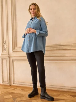 - Tall Premium Organic Overbump Maternity Skinny Jeans*Seraphine Online