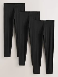 Zwart - Set van 3 lange leggings*Next Outlet