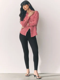 Zwart - Set van 5 lange leggings*Next Clearance