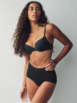 Zwart - Set van 5 slips met hoog katoengehalte*Next