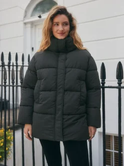 - Shower Resistant Mid Length Padded Coat*Next Discount