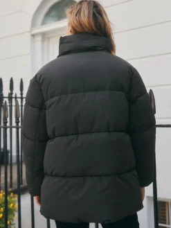 - Shower Resistant Mid Length Padded Coat*Next Discount