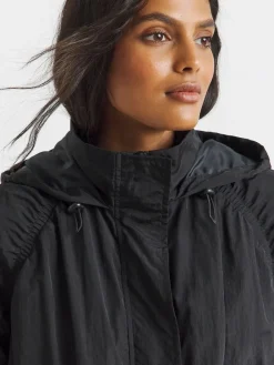 - Longline Rubberised Raincoat.*Simply Be New