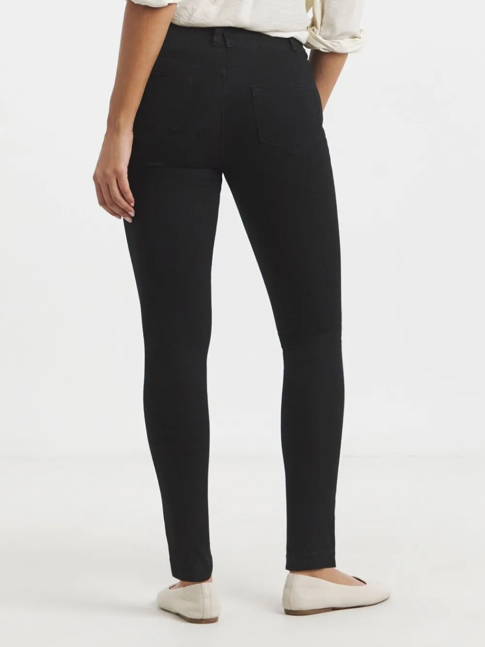 - skinny jegging met elastische taille*Simply Be Discount