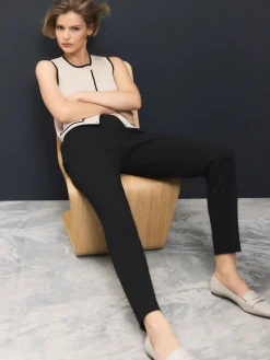 Zwart - Skinny getailleerde broek*Next Best