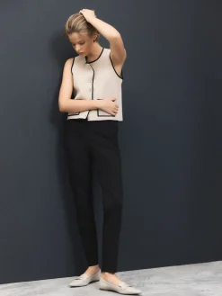 Zwart - Skinny getailleerde broek*Next Best