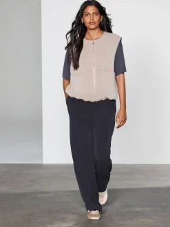 - Slinky superzachte jersey modal blend wijde pijpen pull-on broek*Next New