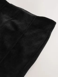 Zwart - Smoothing Corduroy Bootcut Trousers*Next Discount