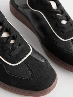 Zwart - Sneaker met veters*Next Online