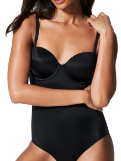 - shape™ Suit Your Fancy Strapless Cupped Briefs Bodysuit*Spanx Clearance