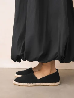 - Suède espadrilles met dichte neus*Next Clearance